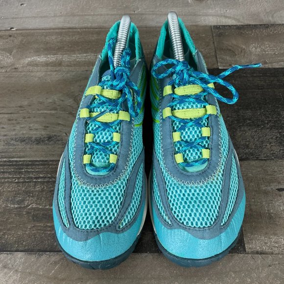 Merrell Pace Glove Womens 8 Caribbean Sea Barefoot Running Shoes J89536 - Picture 4 of 10